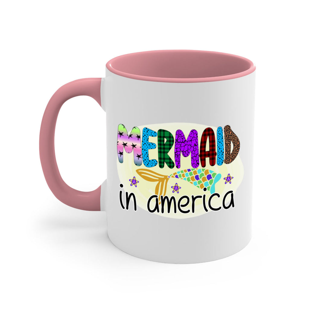 Mermaid In America 419#- mermaid-Mug / Coffee Cup