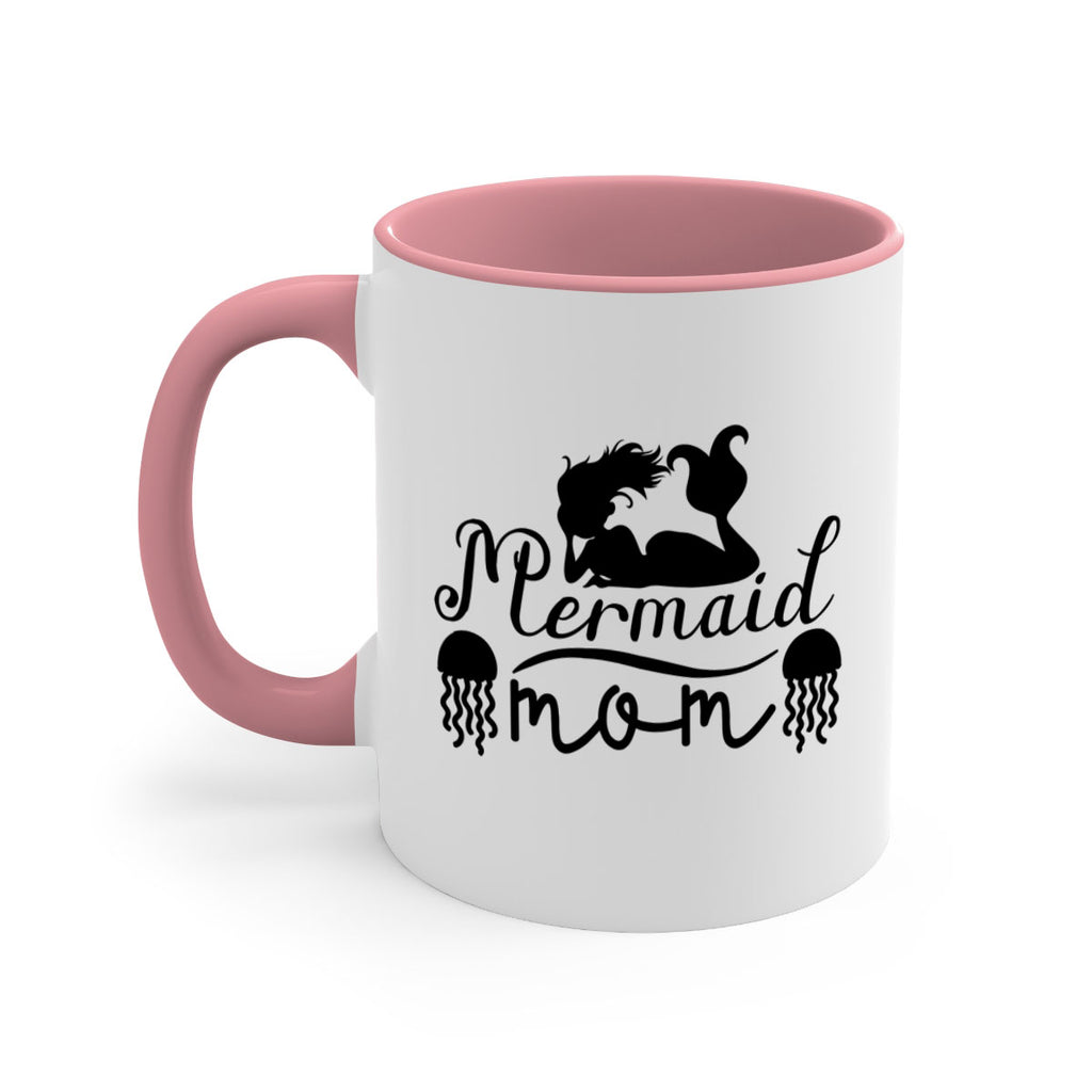 Mermaid Mom 373#- mermaid-Mug / Coffee Cup