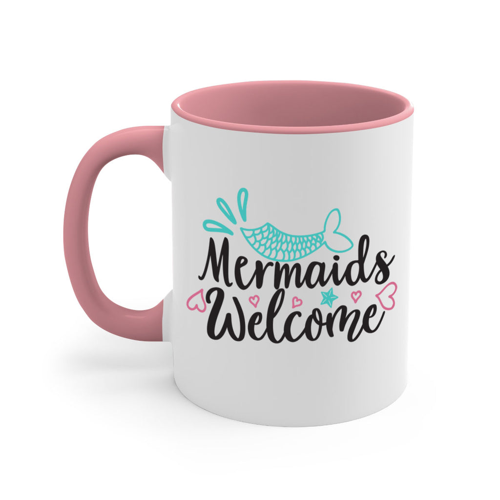 Mermaids Welcome 474#- mermaid-Mug / Coffee Cup