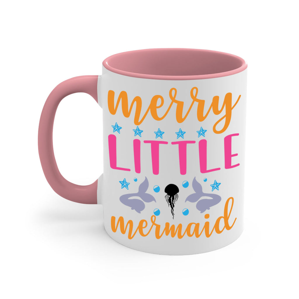 Merry Little Mermaid Design 503#- mermaid-Mug / Coffee Cup