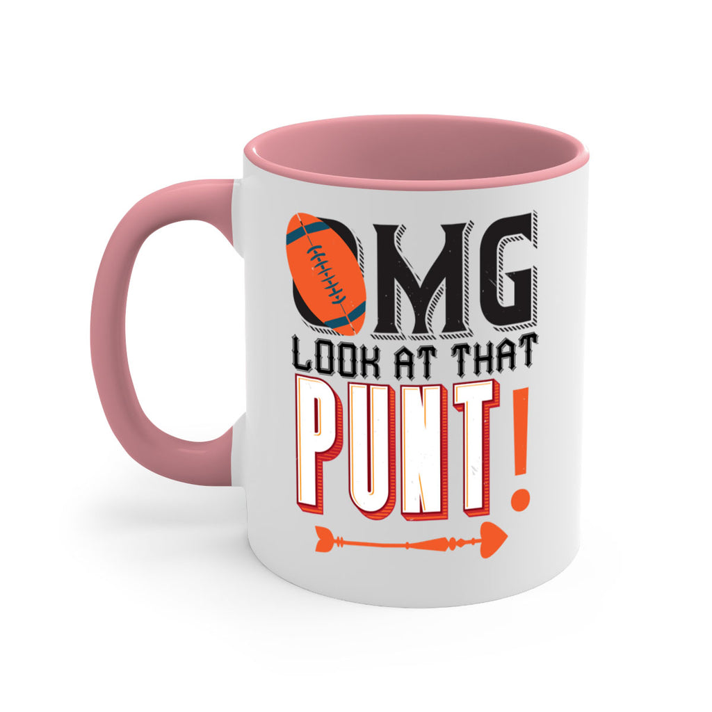 Omg look at that punt 616#- football-Mug / Coffee Cup