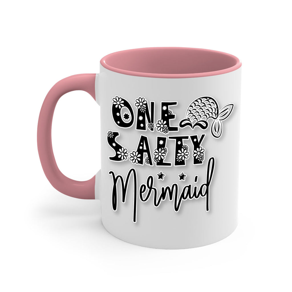 One Salty Mermaid 527#- mermaid-Mug / Coffee Cup
