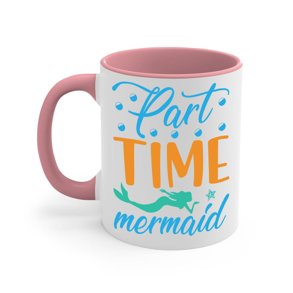 PartTime Mermaid Design 537#- mermaid-Mug / Coffee Cup