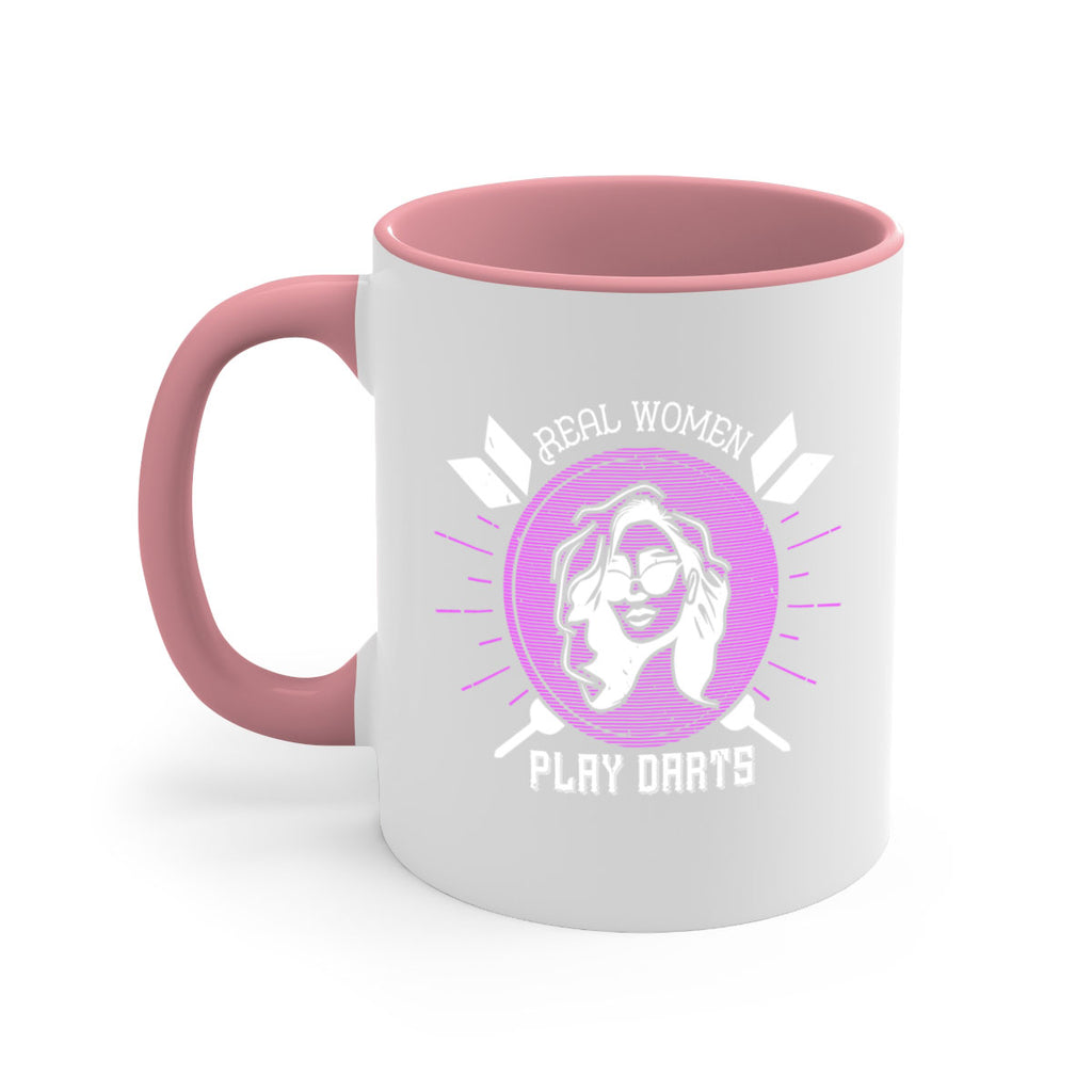 Real women play darts 1855#- darts-Mug / Coffee Cup
