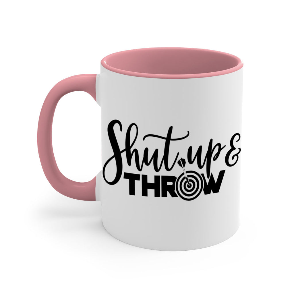 Shut up throw 541#- darts-Mug / Coffee Cup