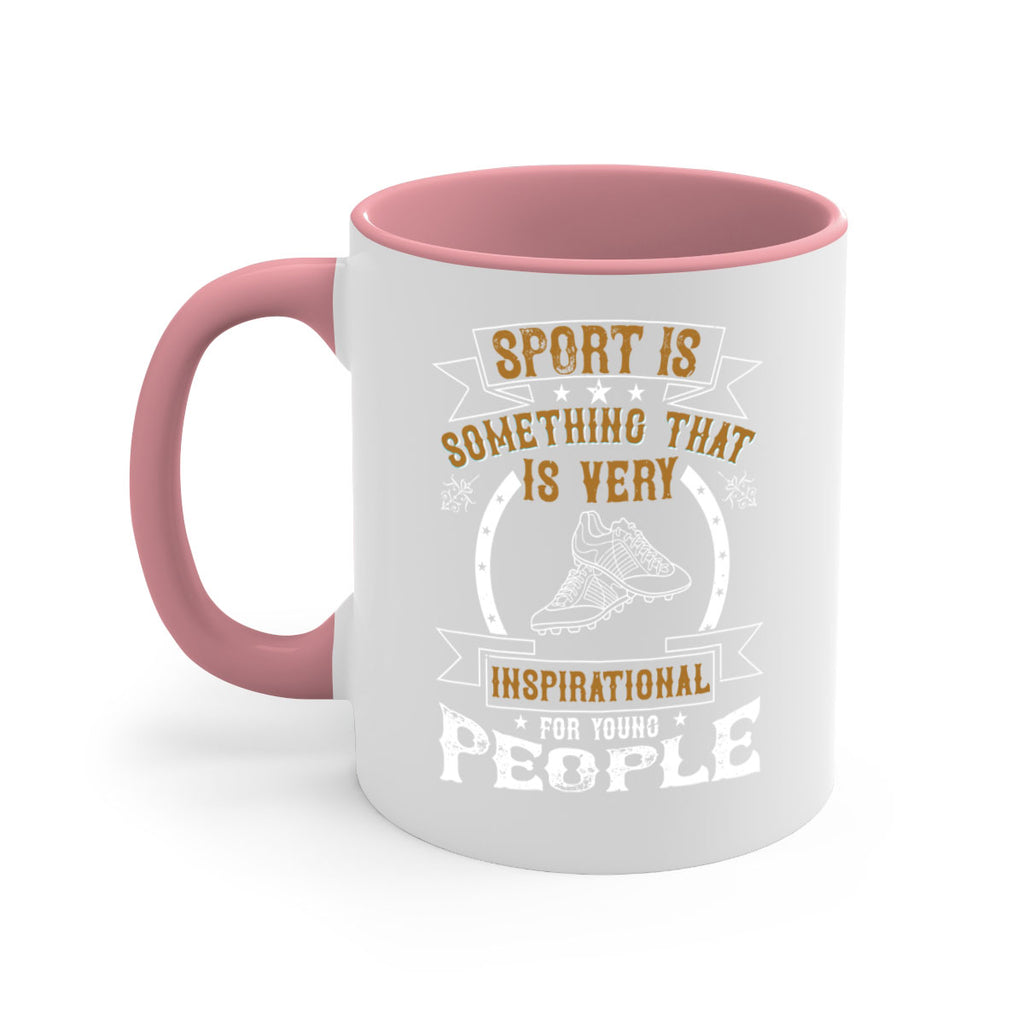 Sport is something that is very inspirational for young people 432#- soccer-Mug / Coffee Cup