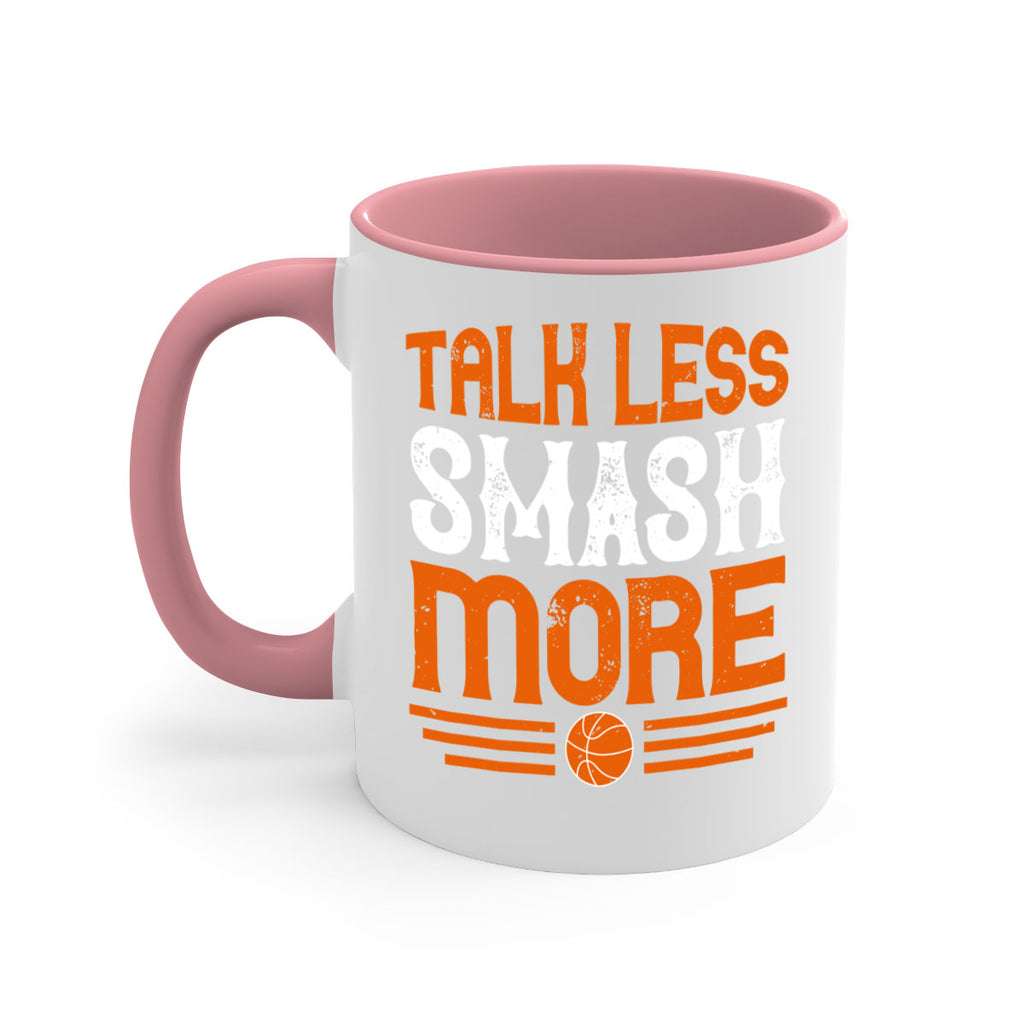 Talk less smash more 367#- basketball-Mug / Coffee Cup