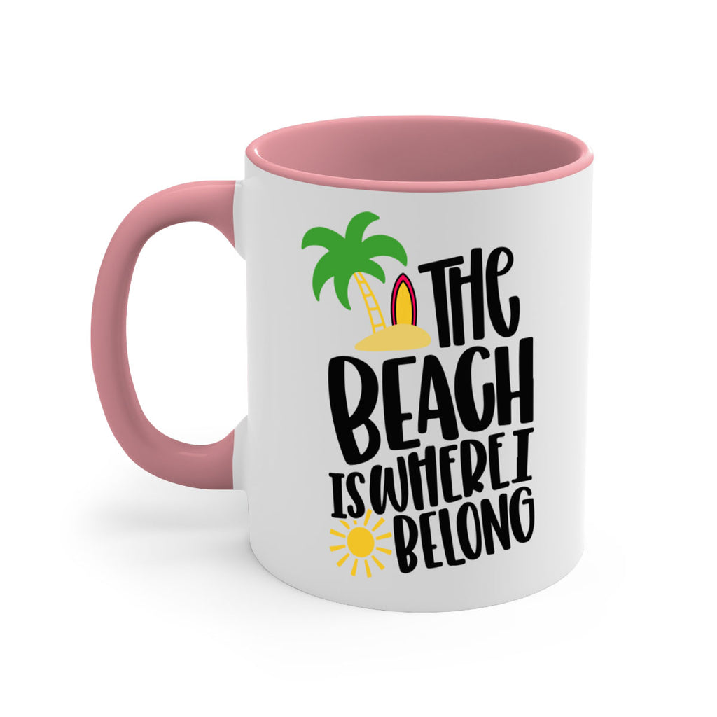 The Beach Is Where I Belong Style 11#- Summer-Mug / Coffee Cup