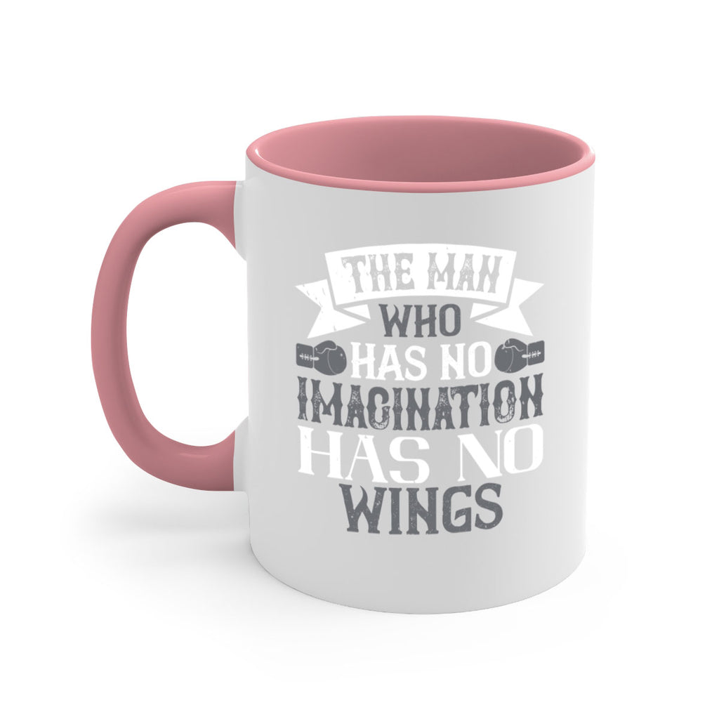 The man who has no imagination has no wings 1833#- boxing-Mug / Coffee Cup