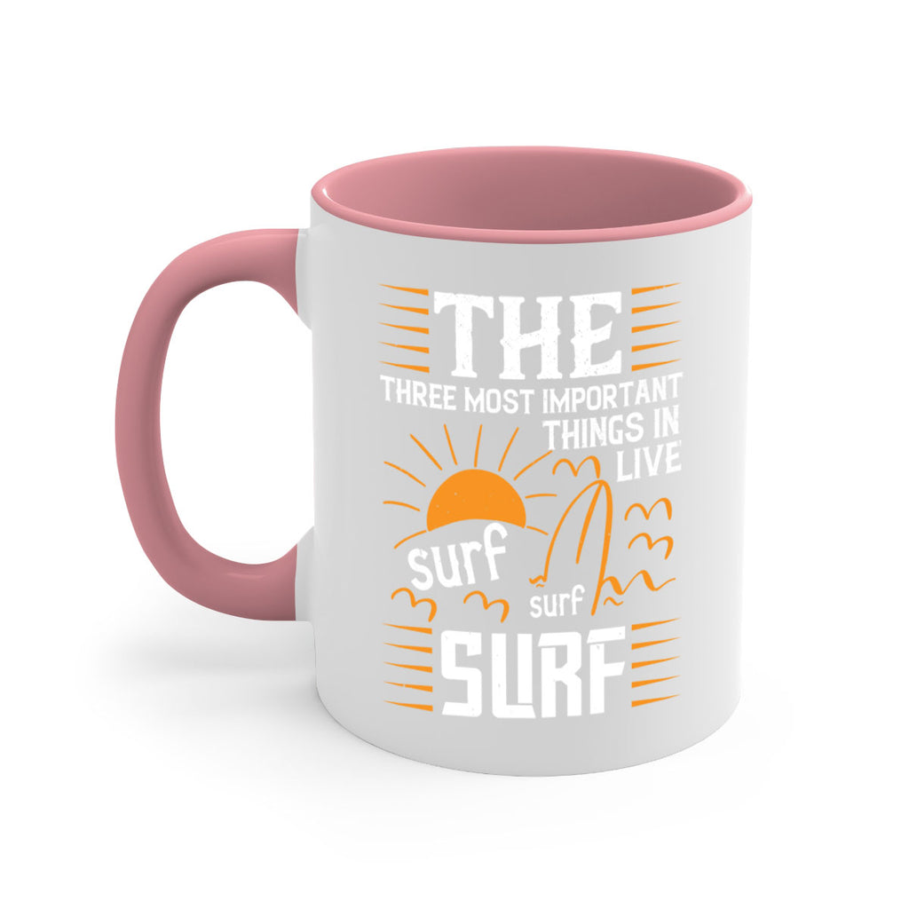 The three most important things in life sur surf surf 174#- surfing-Mug / Coffee Cup