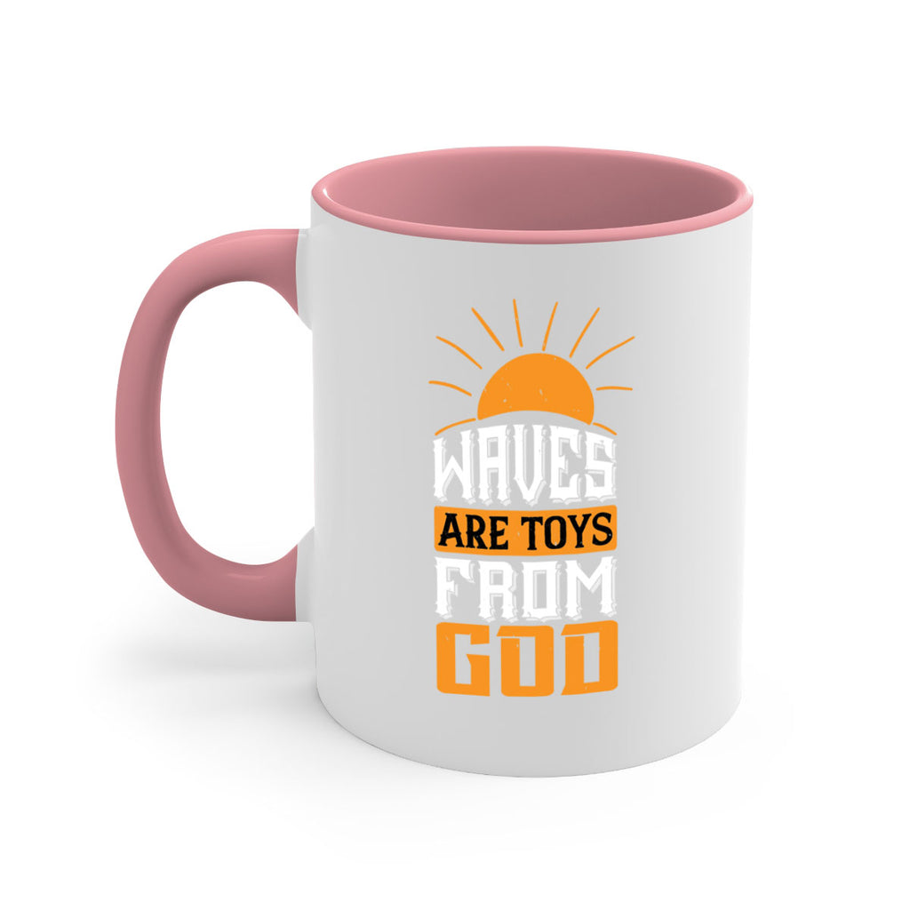 Waves are toys from God 113#- surfing-Mug / Coffee Cup
