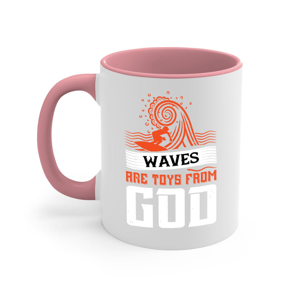 Waves are toys from God 2387#- surfing-Mug / Coffee Cup
