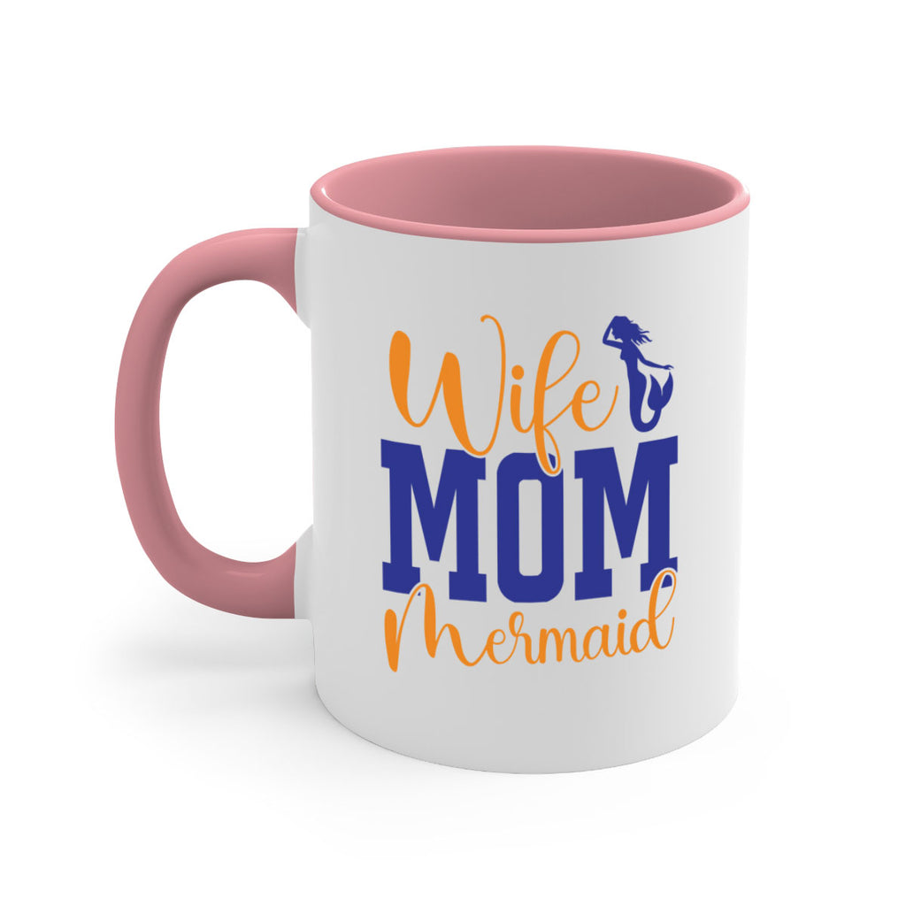Wife Mom Mermaid 668#- mermaid-Mug / Coffee Cup