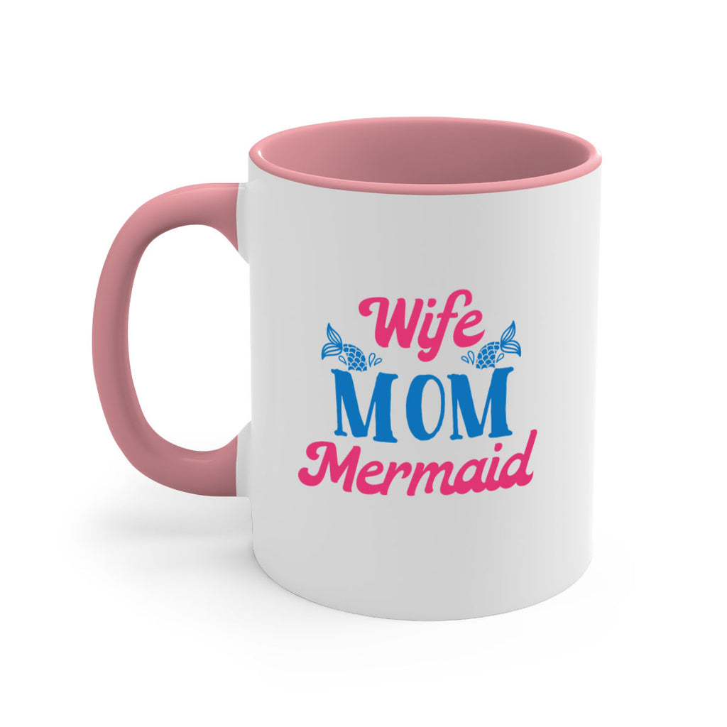 Wife Mom Mermaid 670#- mermaid-Mug / Coffee Cup