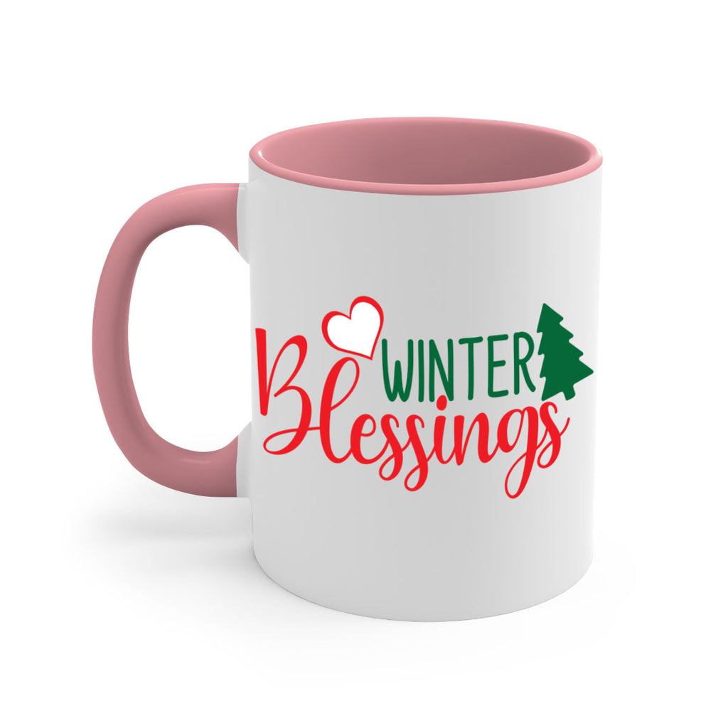 Winter Blessings 546#- winter-Mug / Coffee Cup