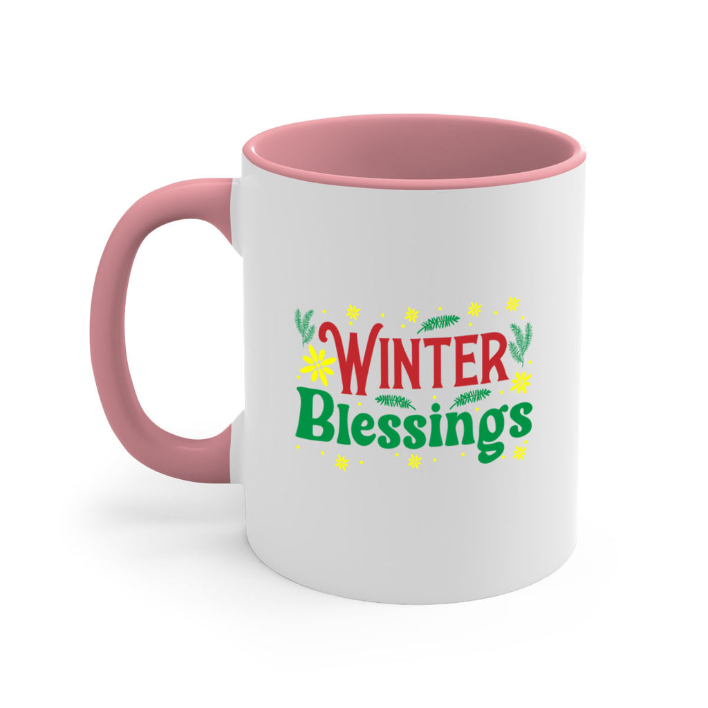 Winter Blessings 548#- winter-Mug / Coffee Cup