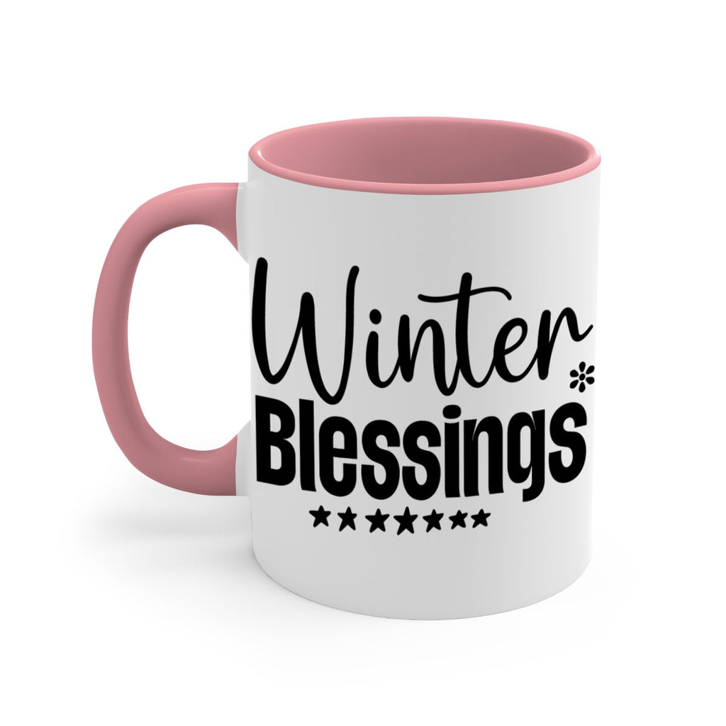 Winter Blessings497#- winter-Mug / Coffee Cup