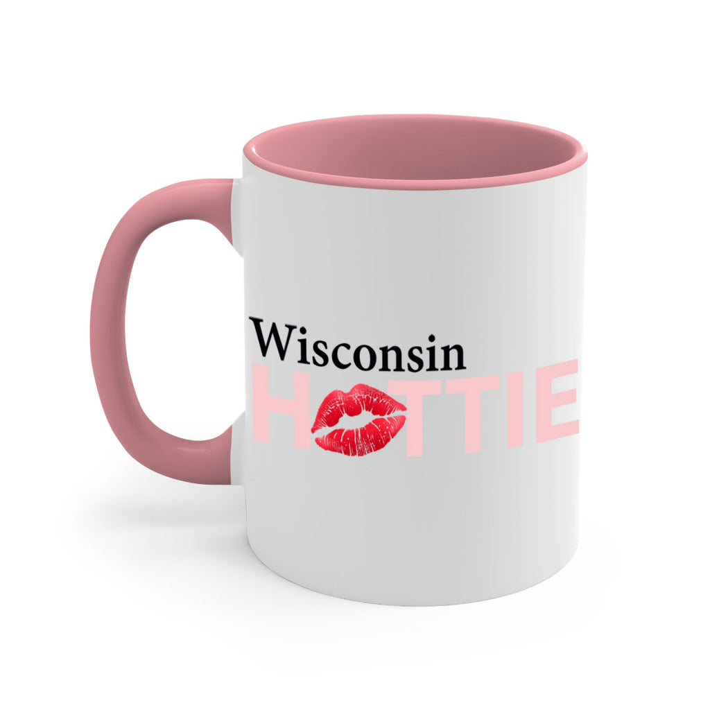 Wisconsin Hottie With Red Lips 49#- Hottie Collection-Mug / Coffee Cup