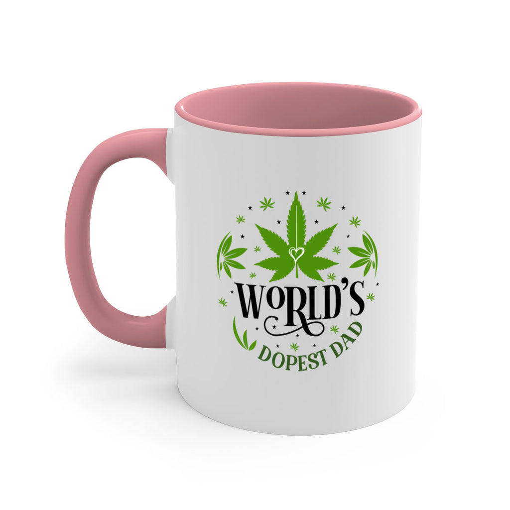 Worlds Dopest Dad 305#- marijuana-Mug / Coffee Cup