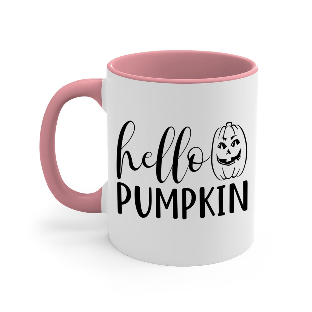 hello pumpkin 287#- fall-Mug / Coffee Cup