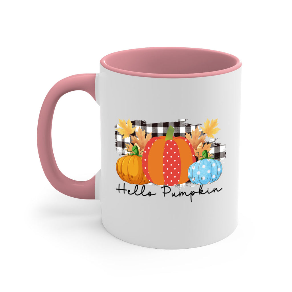 hello pumpkin 290#- fall-Mug / Coffee Cup