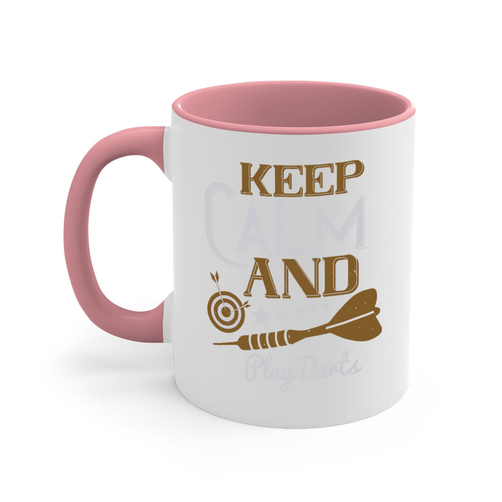 keep calm and play darts 1985#- darts-Mug / Coffee Cup