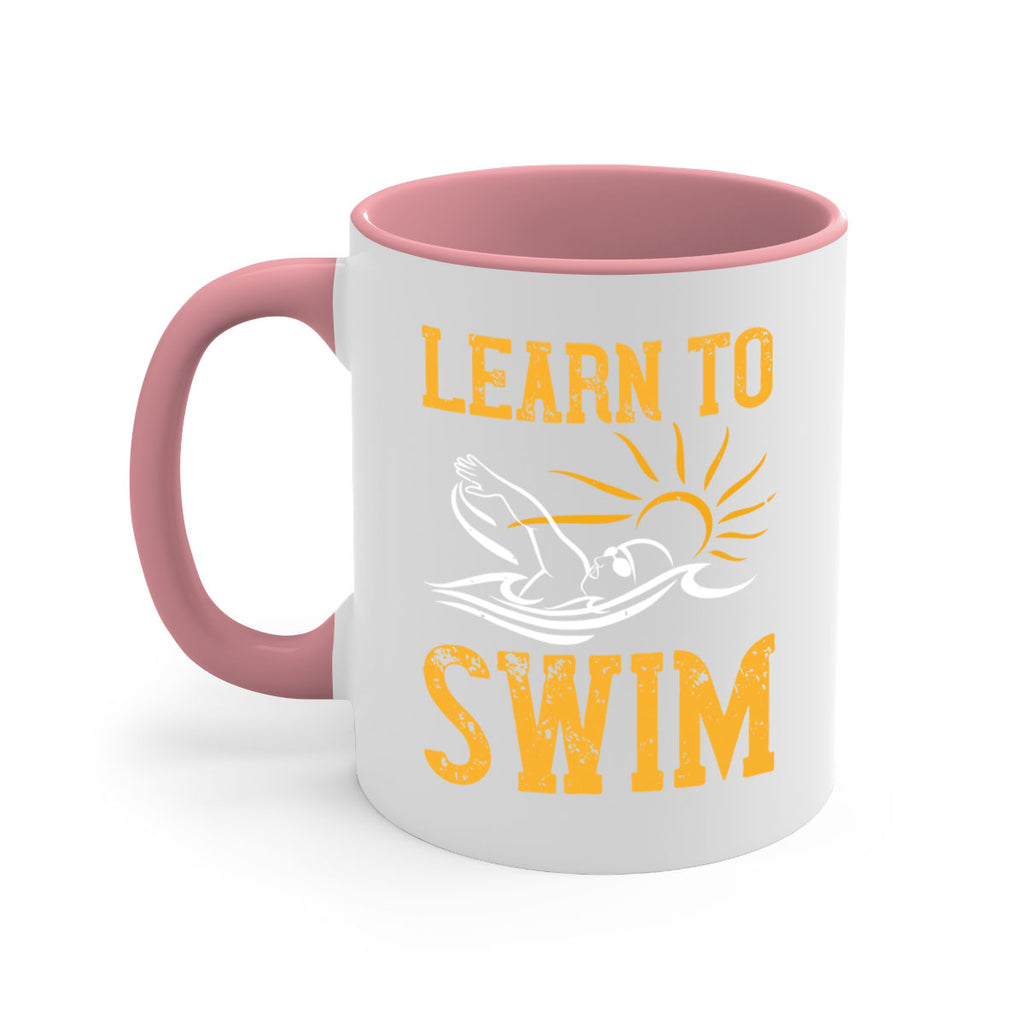 learn to swim 953#- swimming-Mug / Coffee Cup