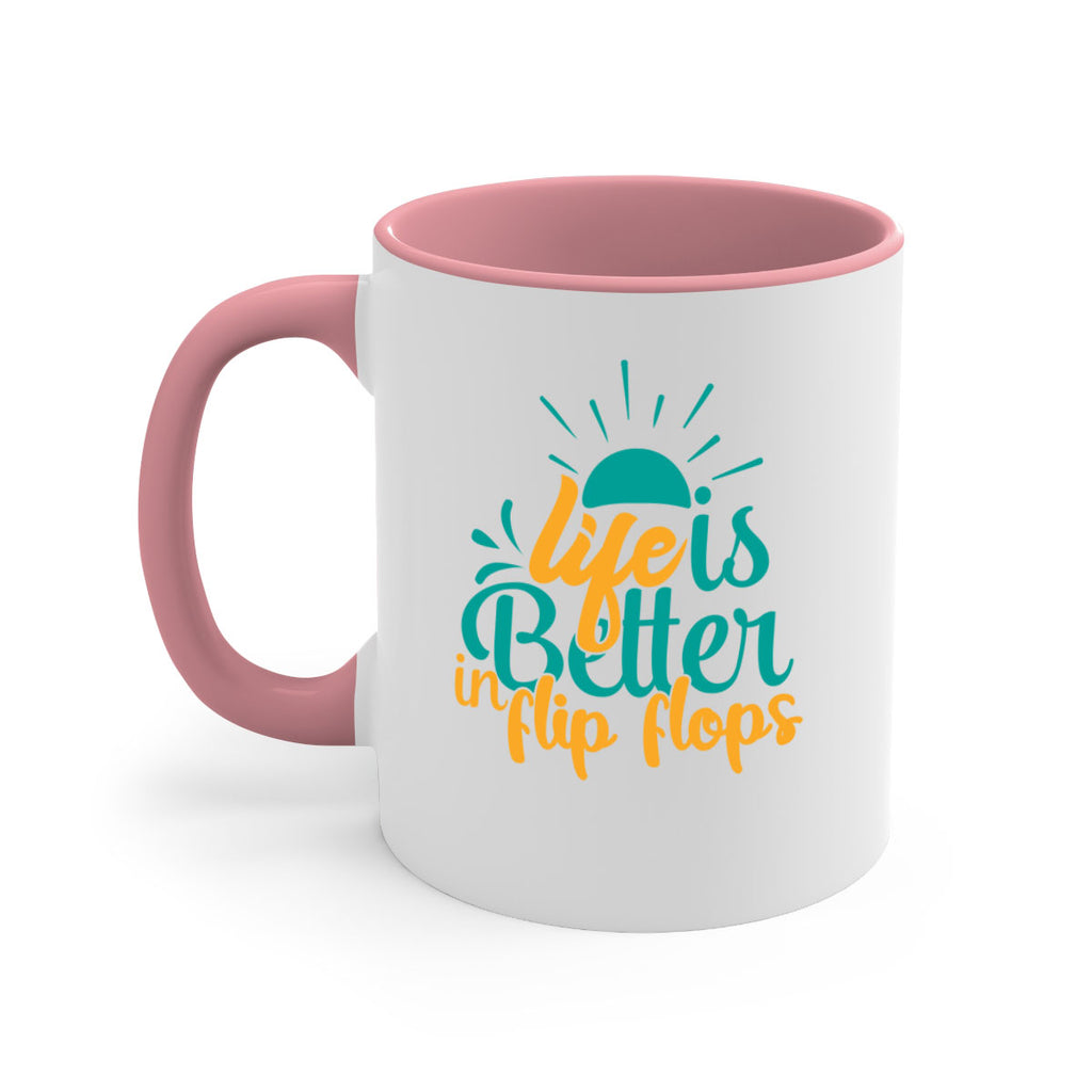 life is better in flip flops Style 90#- Summer-Mug / Coffee Cup