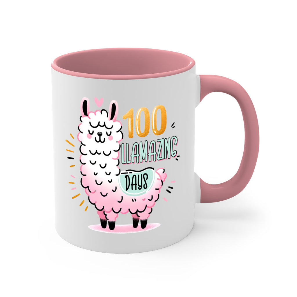 100th Day of School Llama 39#- 100 days-Mug / Coffee Cup