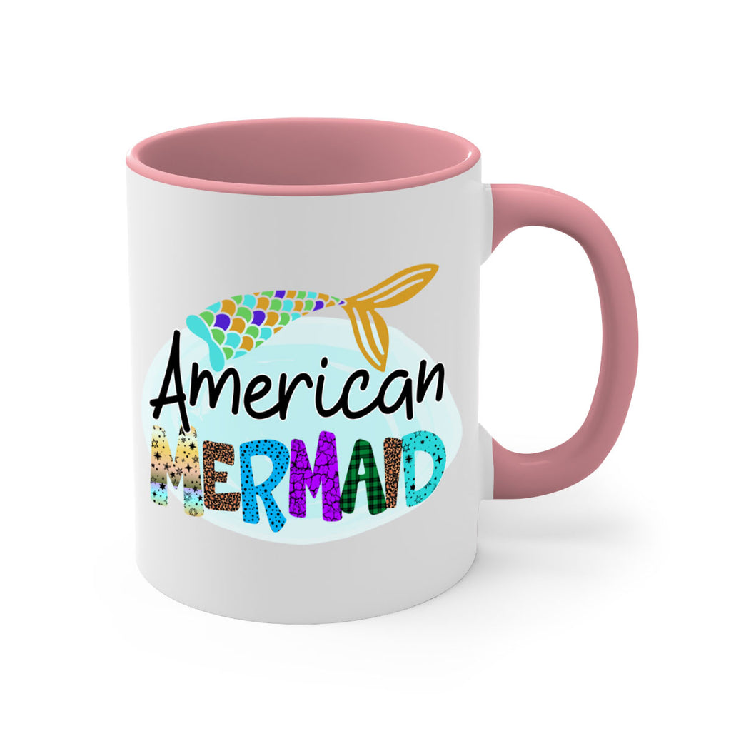 American Mermaid 14#- mermaid-Mug / Coffee Cup