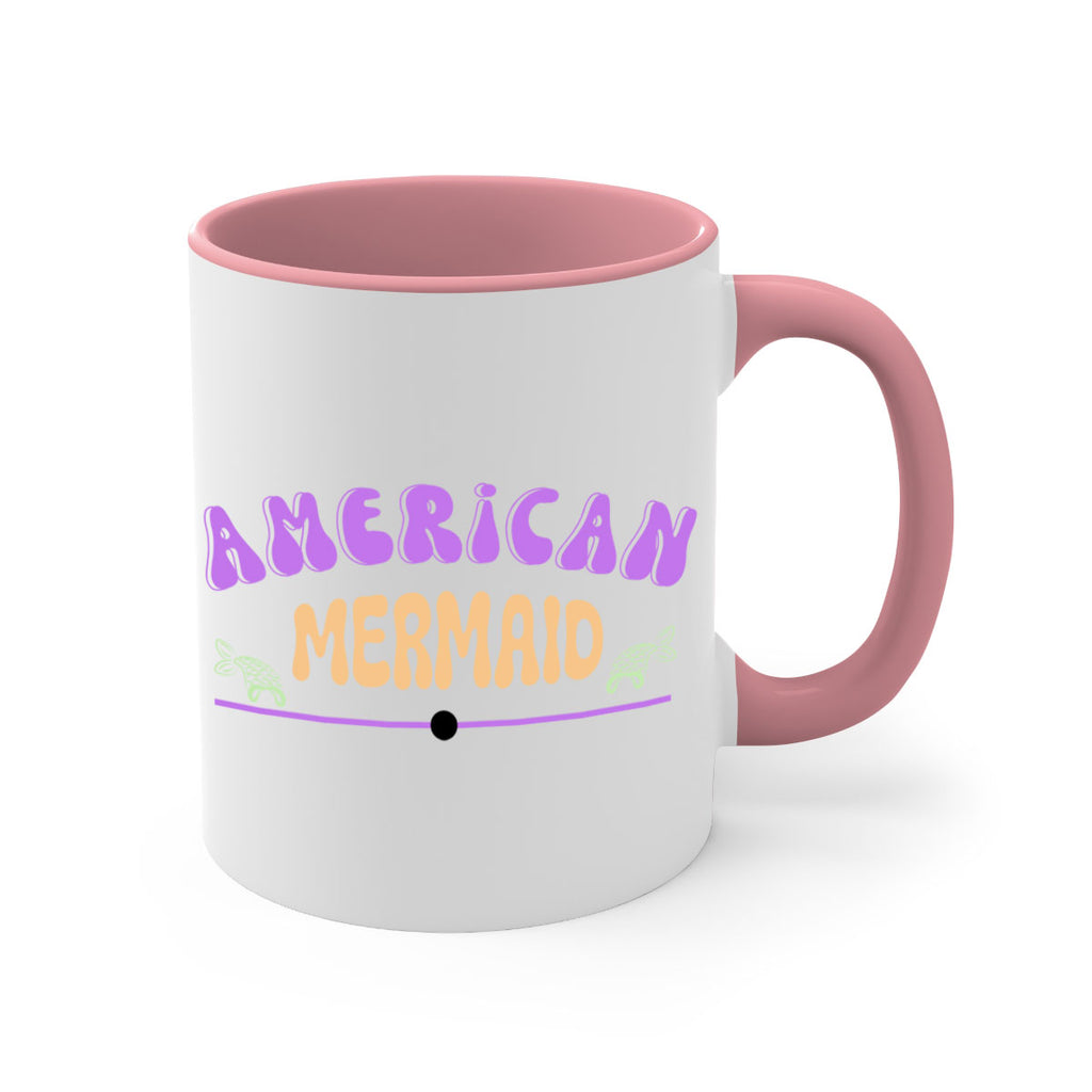 American Mermaid 16#- mermaid-Mug / Coffee Cup