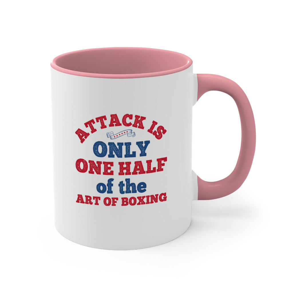 Attack is only one half of the art of boxing 1845#- boxing-Mug / Coffee Cup