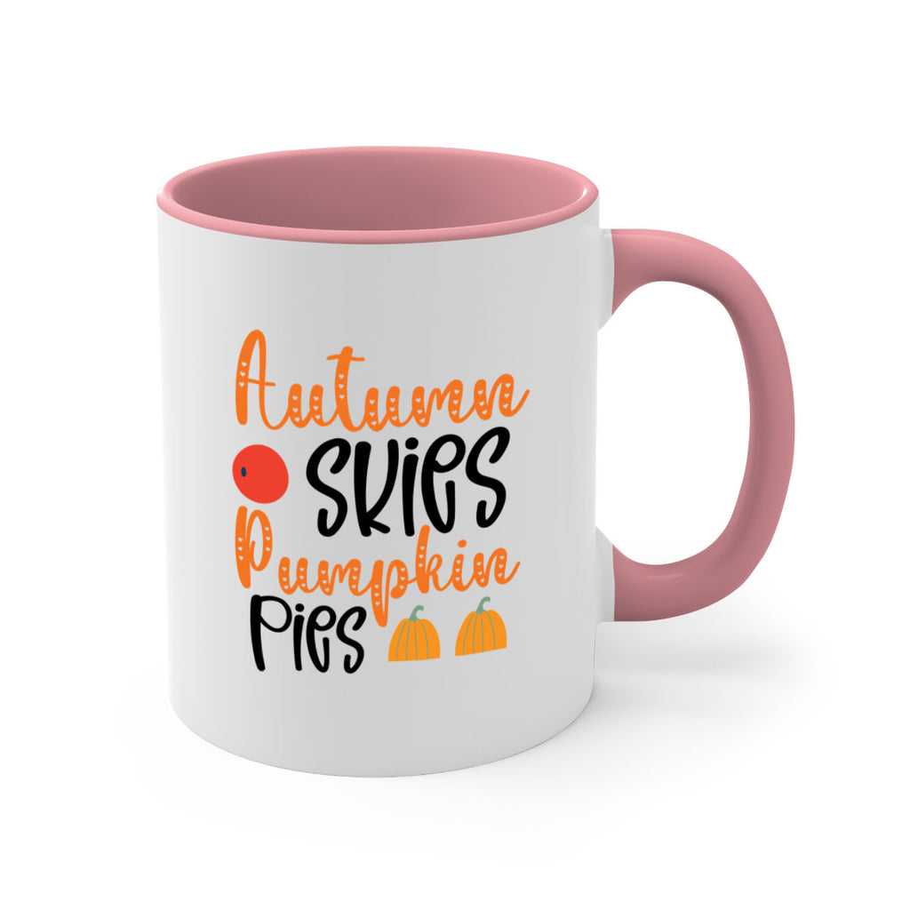 Autumn Skies Pumpkin Pies 30#- fall-Mug / Coffee Cup