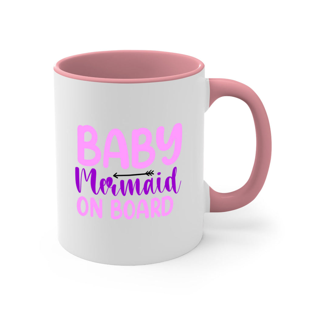 Baby Mermaid On Board 23#- mermaid-Mug / Coffee Cup