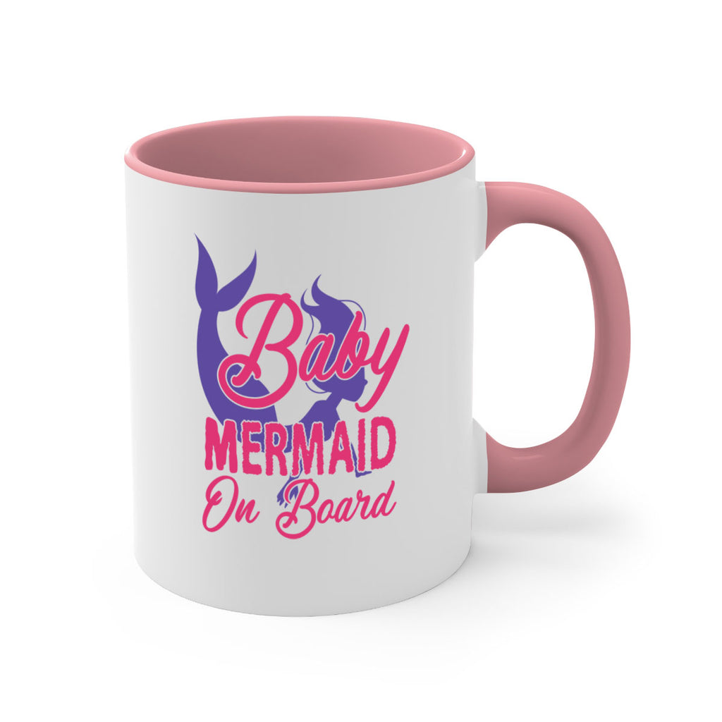 Baby Mermaid On Board 24#- mermaid-Mug / Coffee Cup