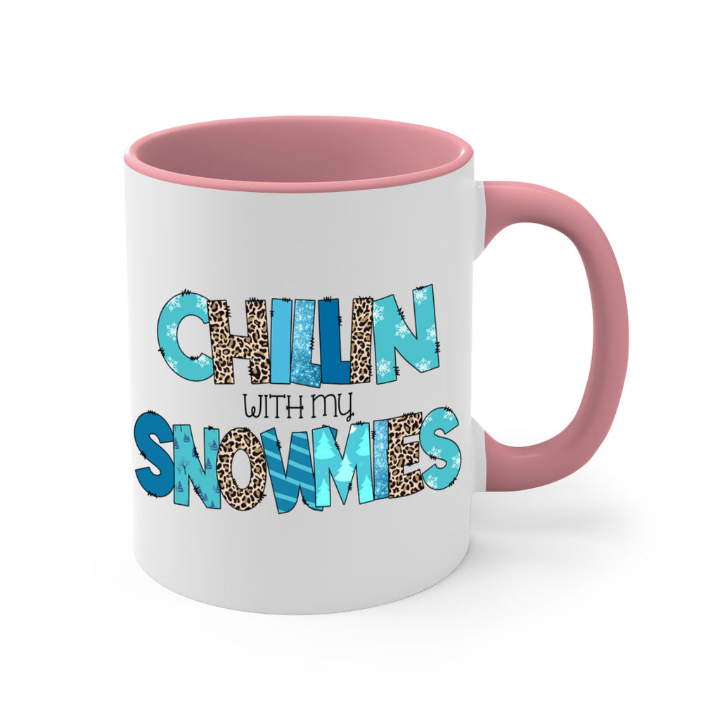 Chillin with my snowmies 43#- winter-Mug / Coffee Cup