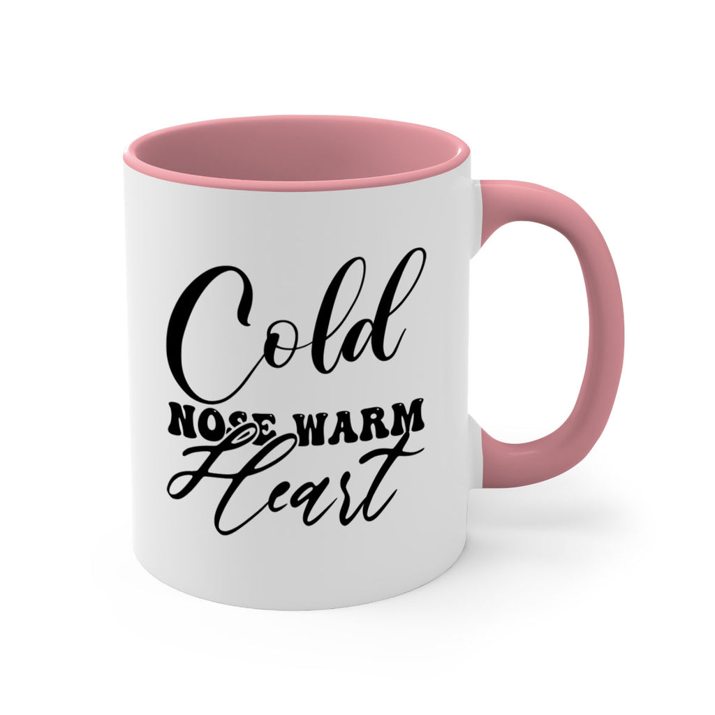 Cold nose warm heart 56#- winter-Mug / Coffee Cup