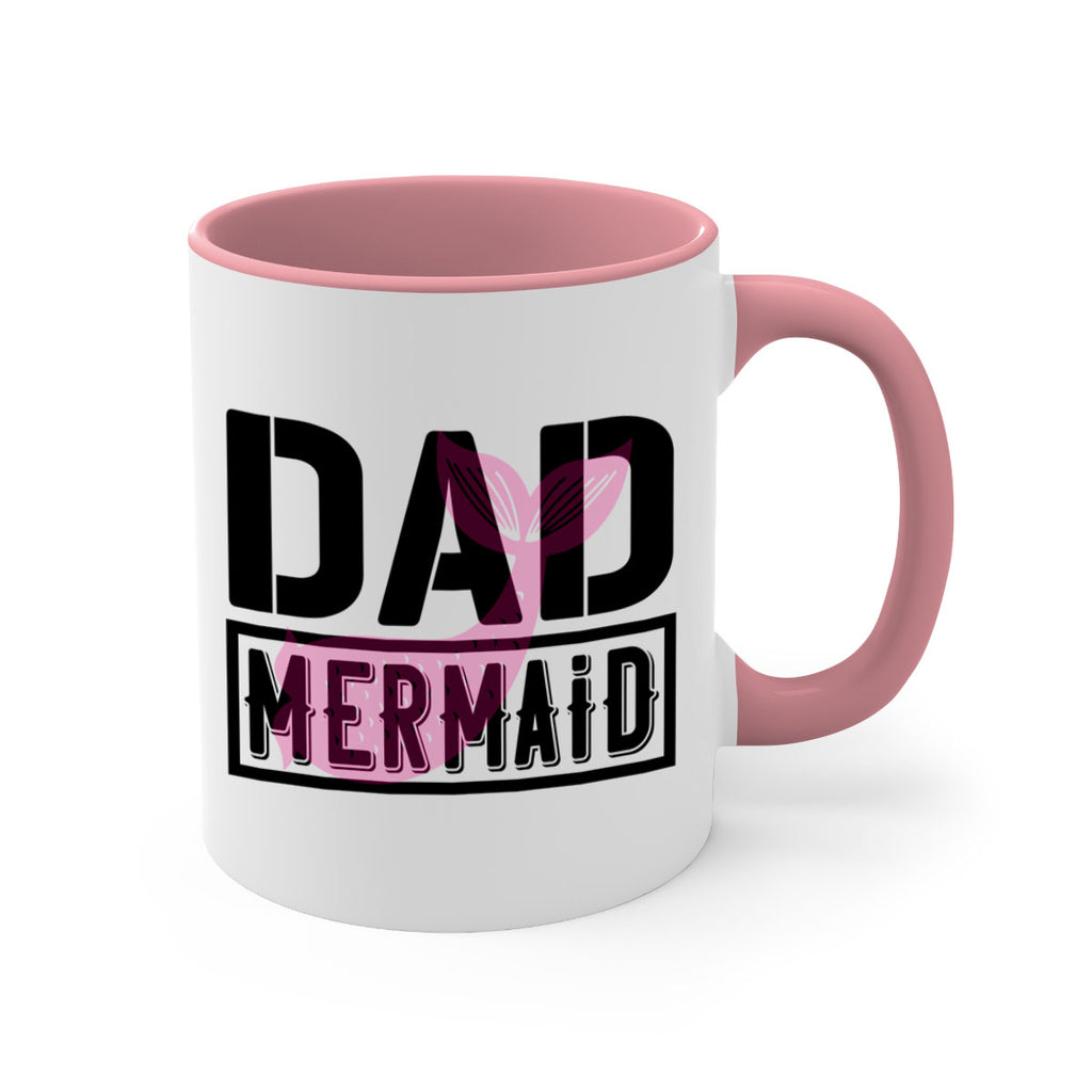 Dad mermaid 111#- mermaid-Mug / Coffee Cup