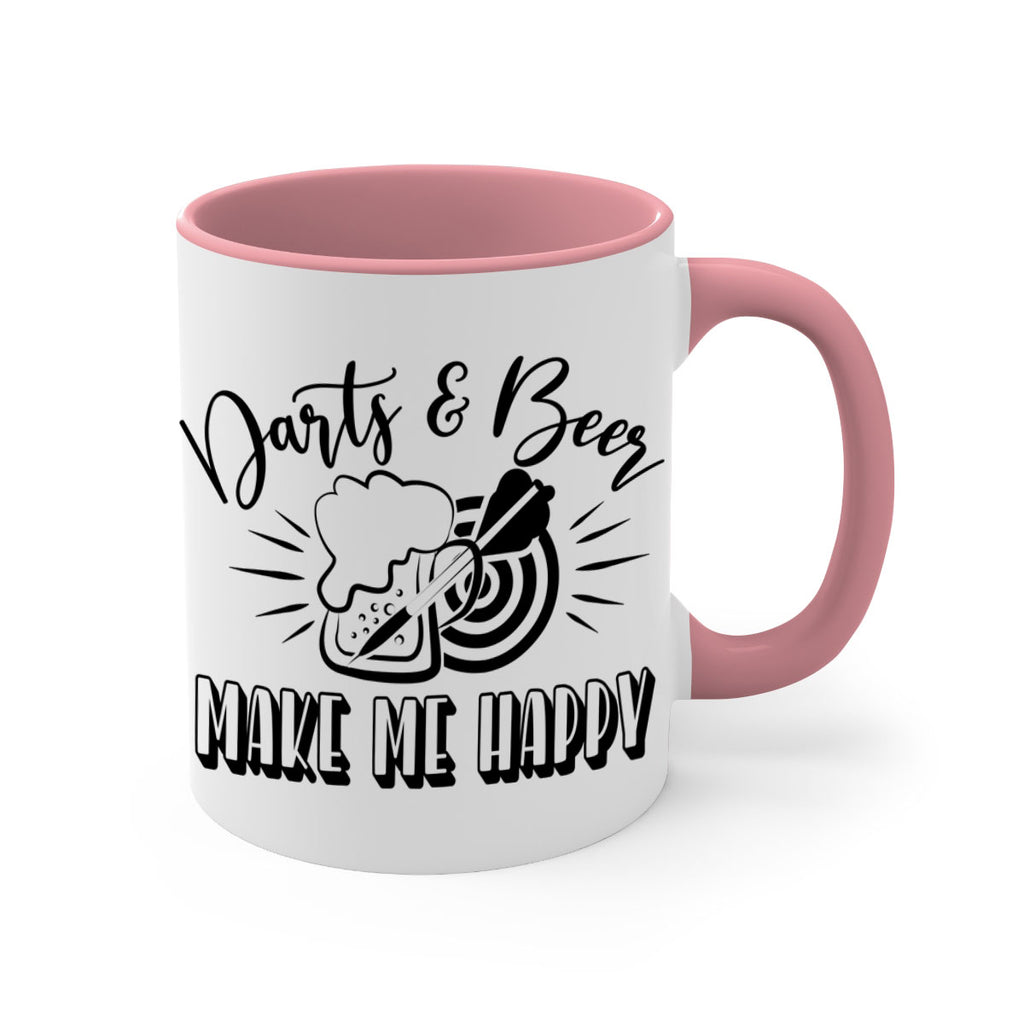 Darts Beer Make me happy 1343#- darts-Mug / Coffee Cup