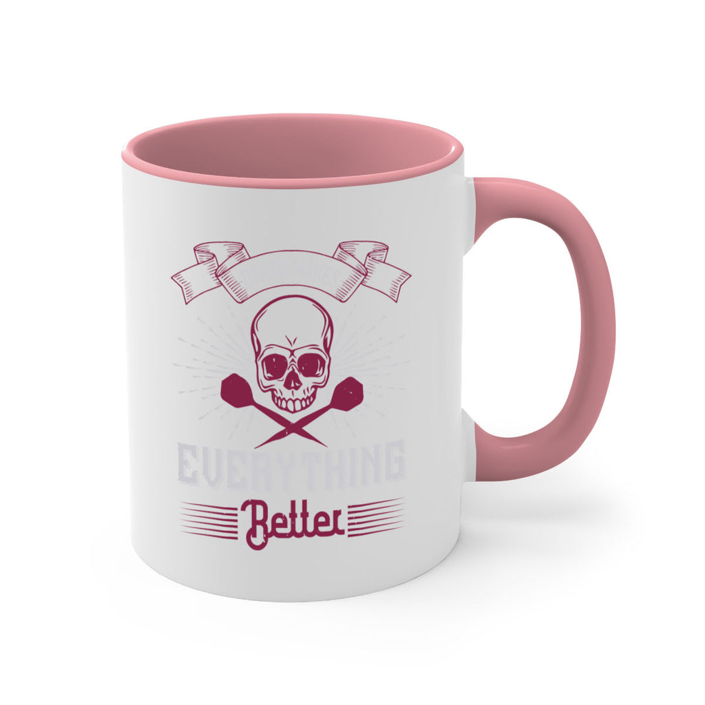 Darts Makes Everything Better 2331#- darts-Mug / Coffee Cup