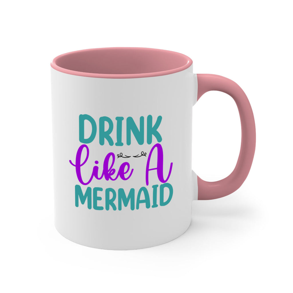 Drink Like A Mermaid 139#- mermaid-Mug / Coffee Cup
