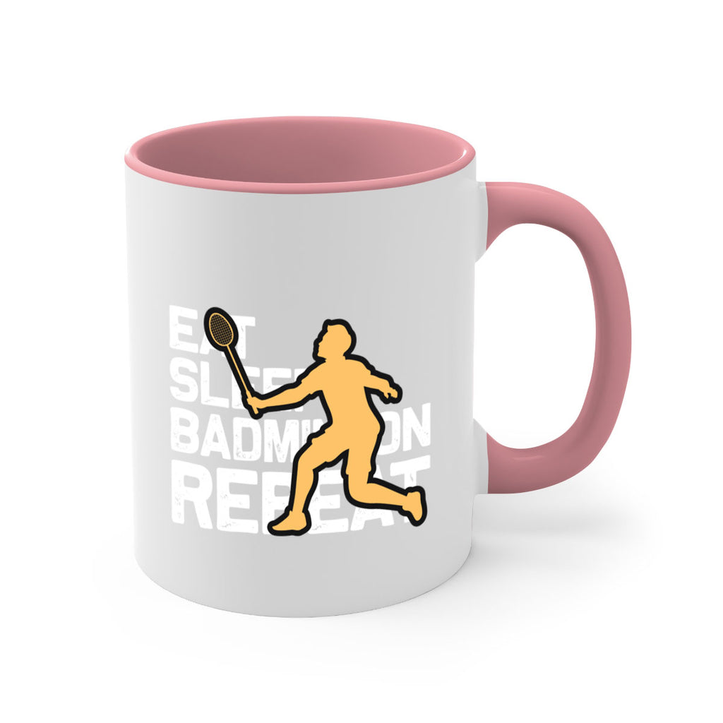 Eat 1286#- badminton-Mug / Coffee Cup