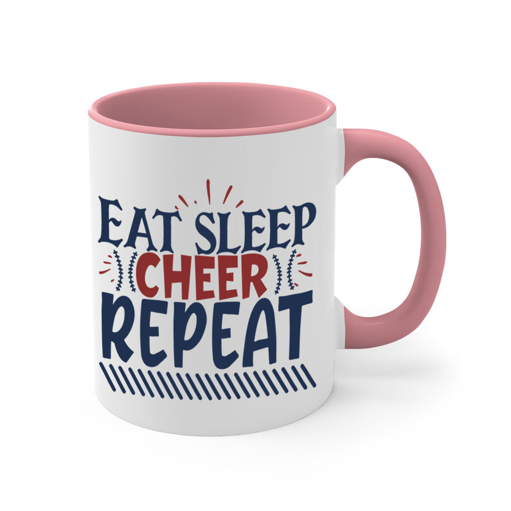 Eat sleep cheer repeat 1547#- football-Mug / Coffee Cup