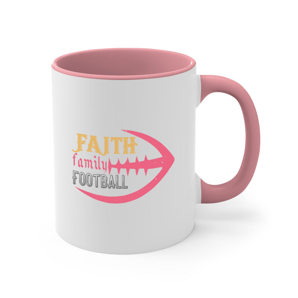 Faith family football 1257#- football-Mug / Coffee Cup