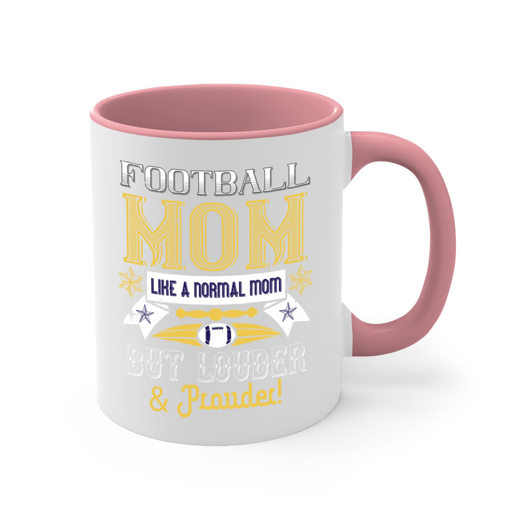 Football mom like a normal mom 1237#- football-Mug / Coffee Cup