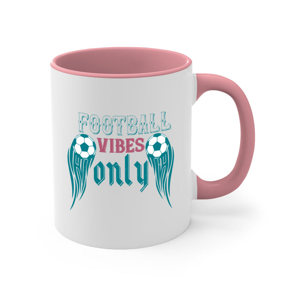 Football vibes only 1232#- football-Mug / Coffee Cup