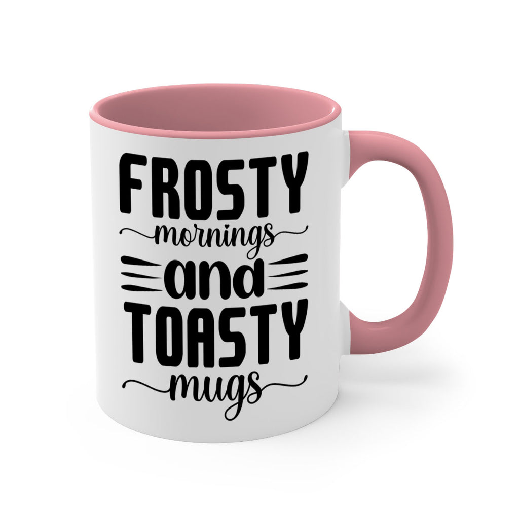 Frosty Mornings and Toasty Mugs 108#- winter-Mug / Coffee Cup