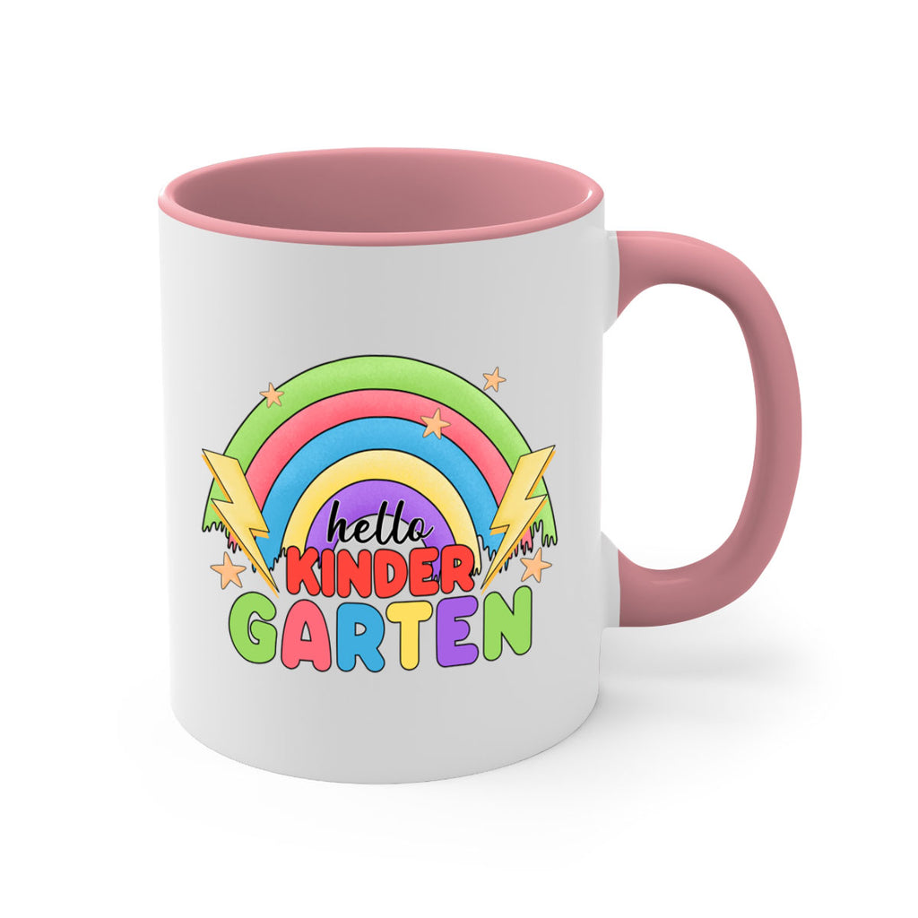 Hello Kindergarten Rainbow 5#- Kindergarten-Mug / Coffee Cup