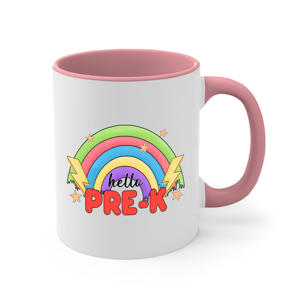 Hello PreK Rainbow 6#- preK-Mug / Coffee Cup