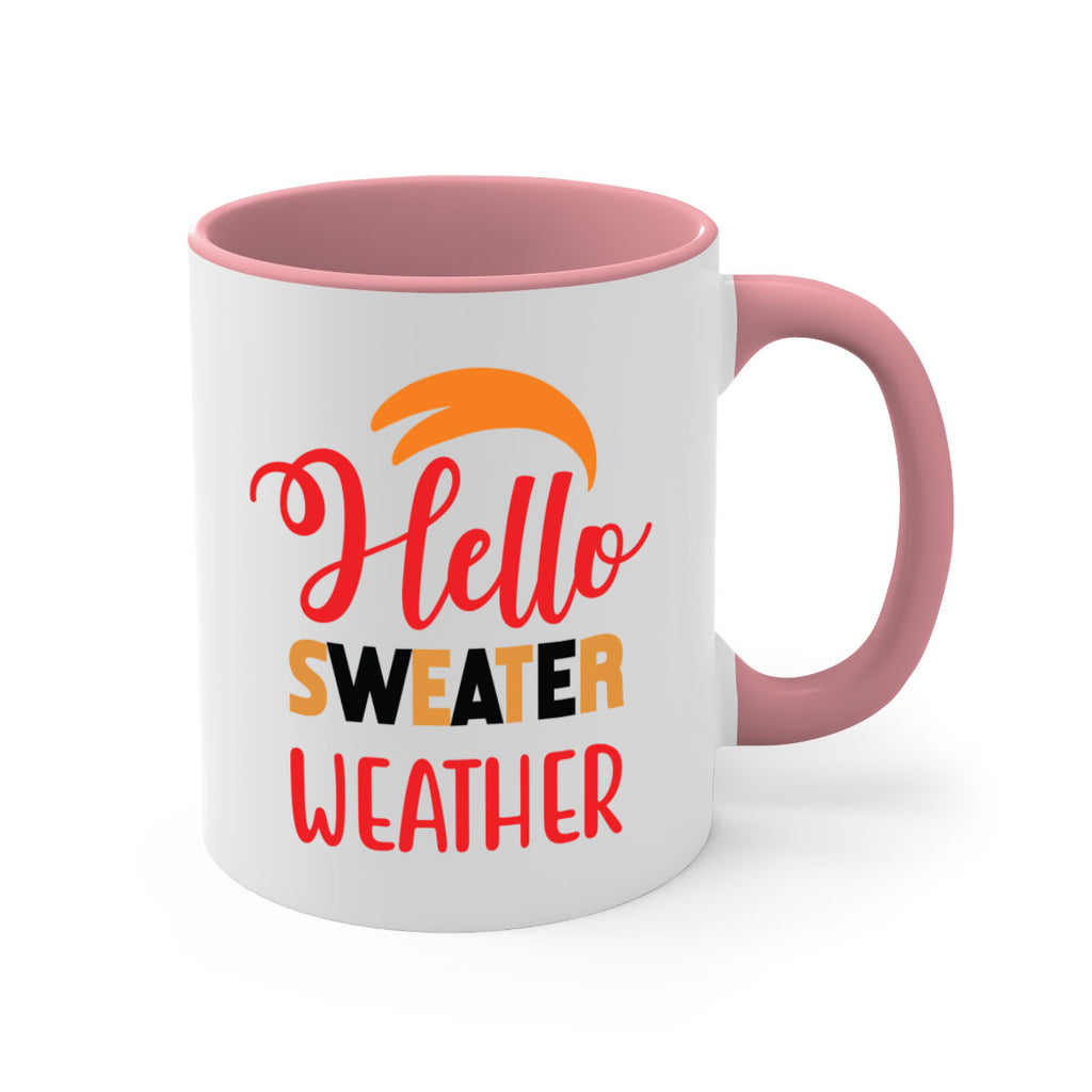HelloSweaterWeather 301#- fall-Mug / Coffee Cup